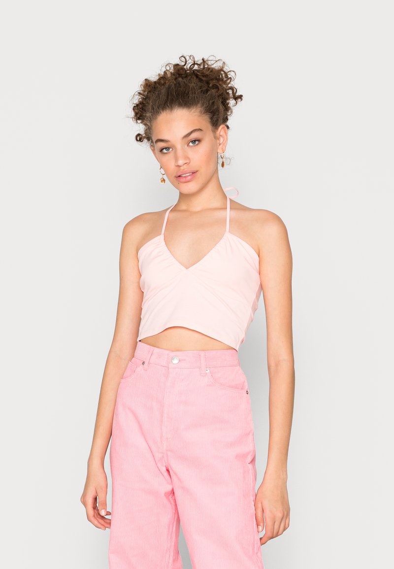 Damen T-Shirts | Monki 2 PACK Top pink/white/pink - AD52859 Damen T-Shirts | Monki 2 PACK Top pink/white/pink - AD52859