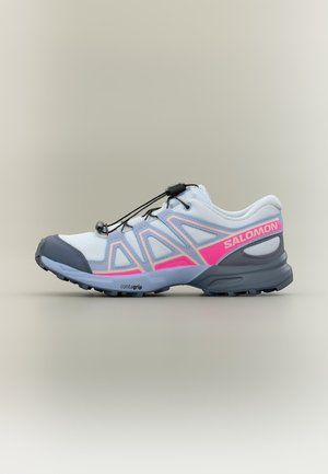 Salomon SPEEDCROSS UNISEX - Zapatillas de senderismo - ancient water/grisaille/knockout pink