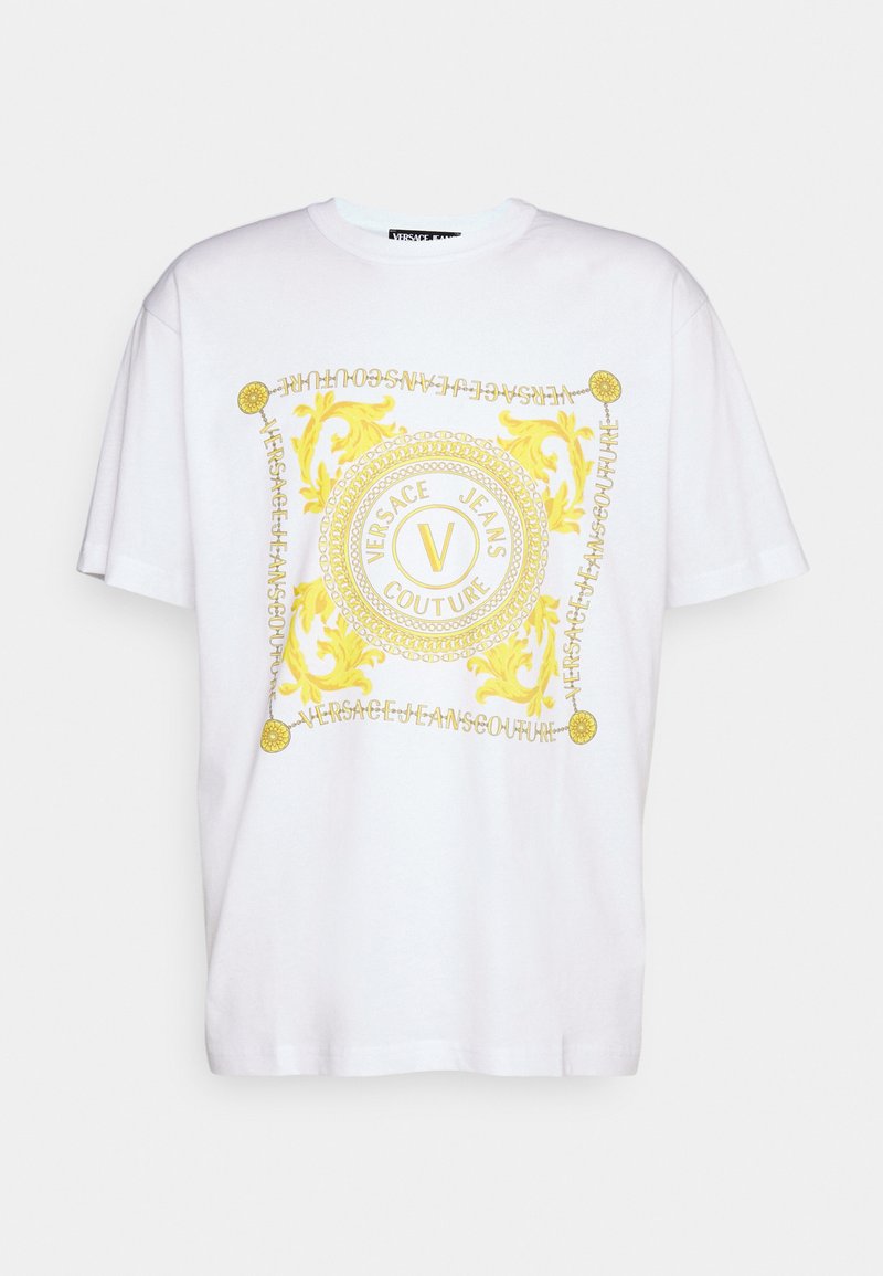 Versace Jeans Couture T-shirt print wit Versace Jeans Couture T-shirt print wit