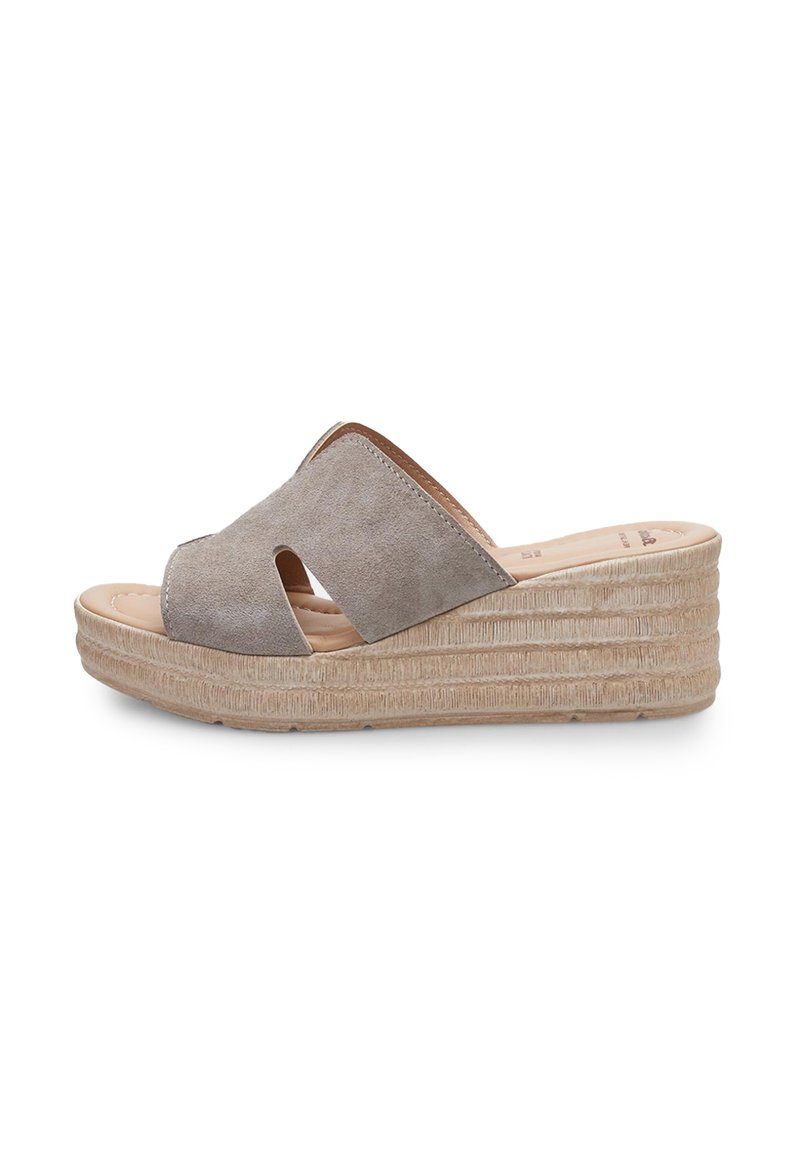 Bata Ciabattine con tacco - beige