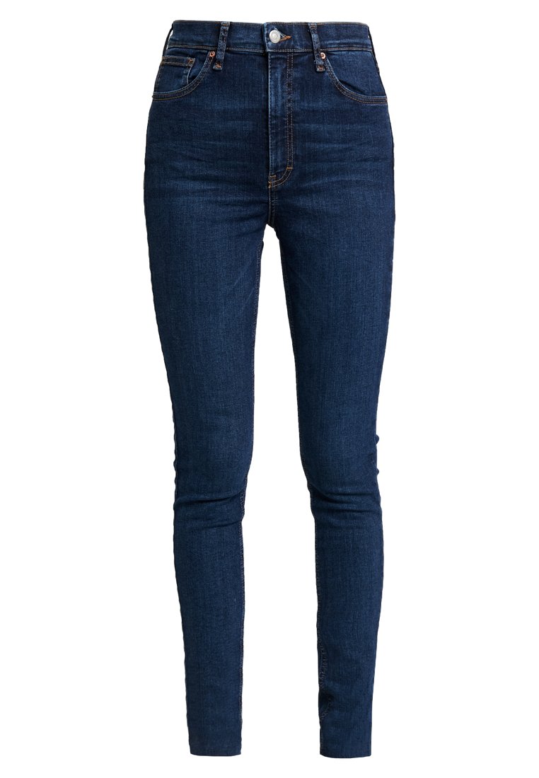 Topshop Tall Jeans Skinny Fit blauw denim/bluedenim