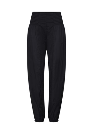 PULZ JILL WIDE - Stoffhose - black