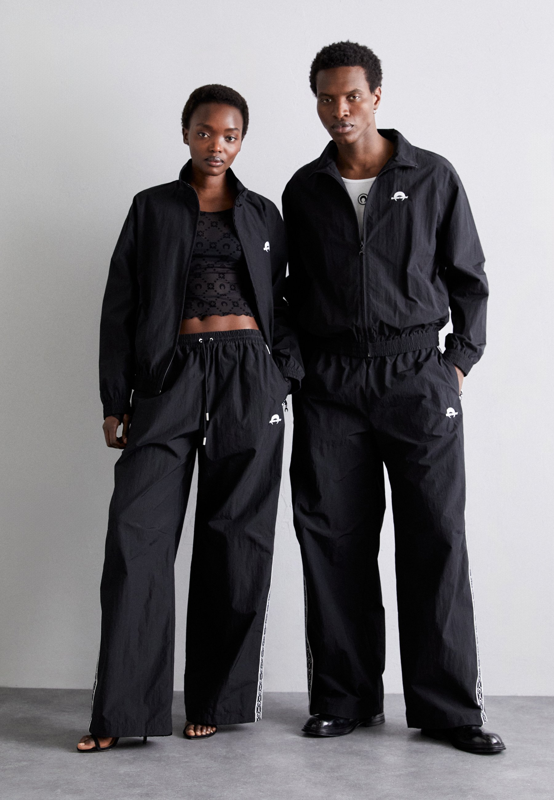 MARINE SERRE TRACK JACKET UNISEX - Summer jacket - black - Zalando