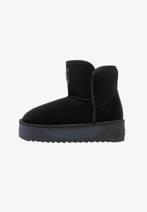 D.Franklin NORDIC V 2 BASIC LOW - Botines con plataforma - black