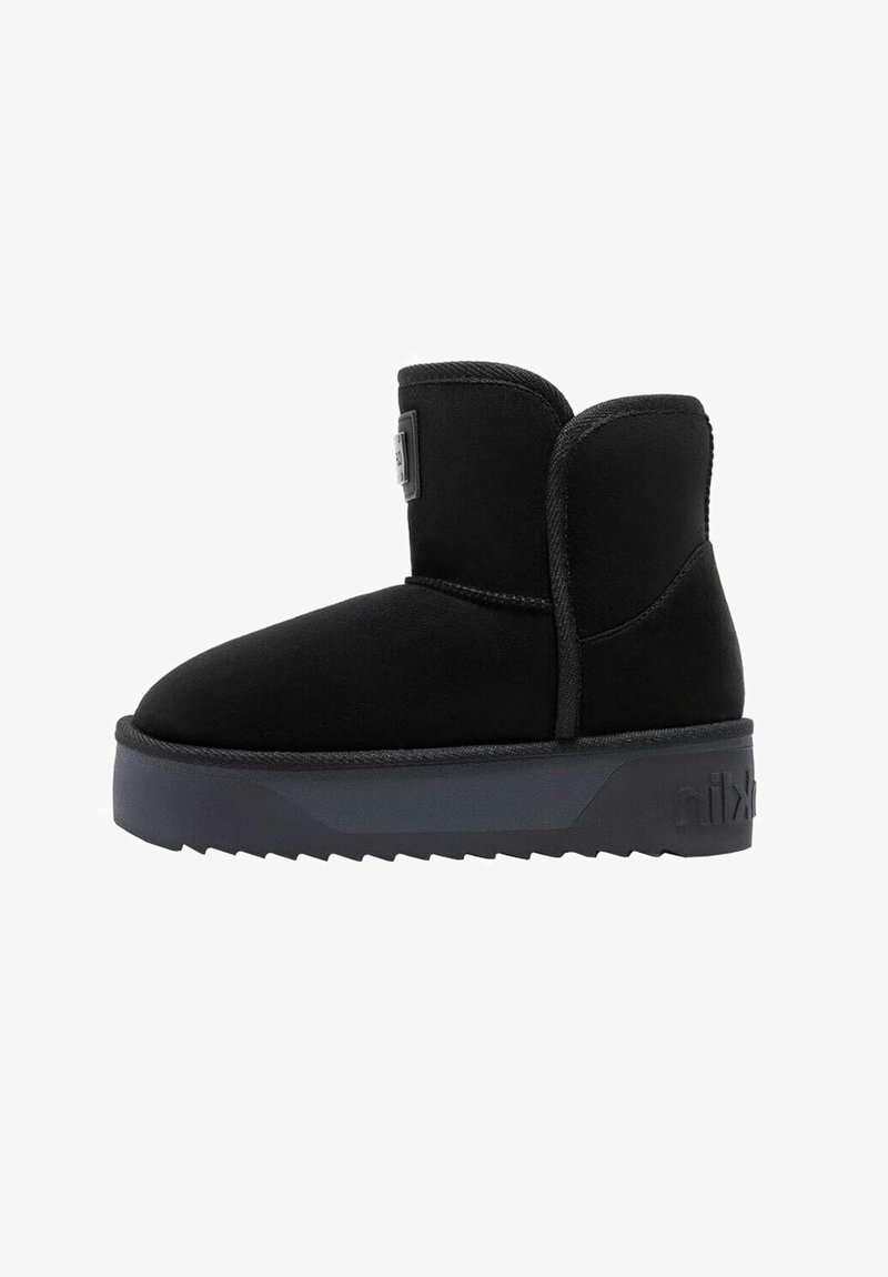 D.Franklin NORDIC V 2 BASIC LOW - Bottines à plateau - black