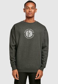 Merchcode WORDING - ALL GOOD CREWNECK - Mikina - charcoal