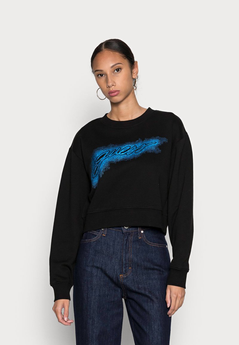 Guess GUESS LOGO CROP - Camisola - jet black