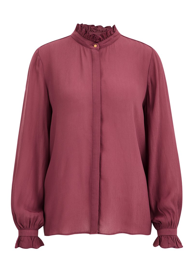 WE Fashion Overhemdblouse donkerpaars WE Fashion Overhemdblouse donkerpaars