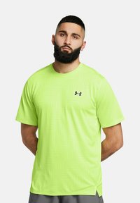 Under Armour TECH VENT GEOTESSA - Sportiniai marškinėliai trumpomis rankovėmis - morph green