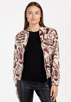 CAGE - Sweatjacke - brown
