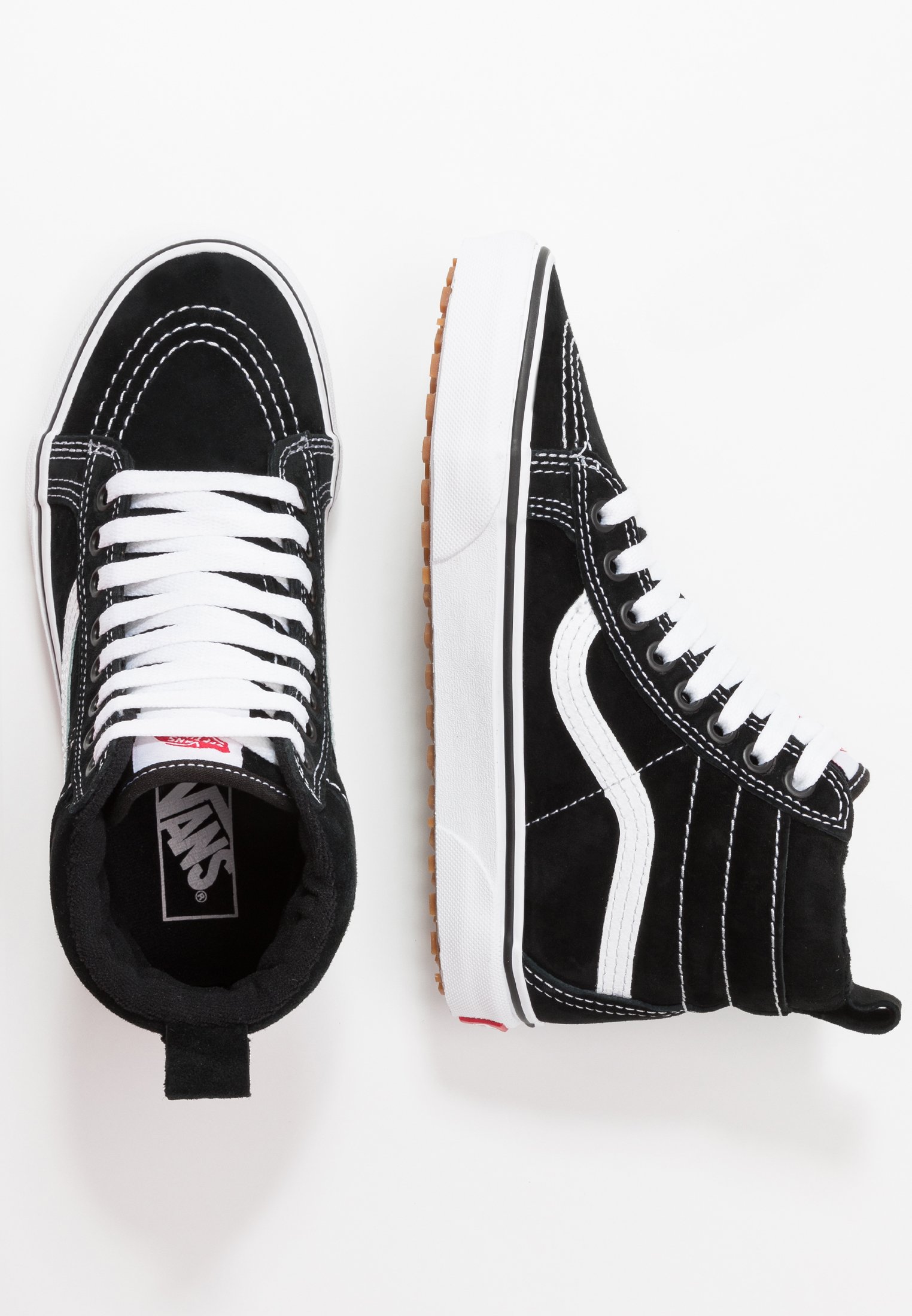 vans noir zalando