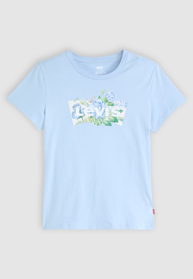 Levi’s® T-shirt print lichtblauw