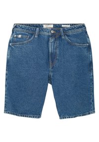 TOM TAILOR DENIM LOOSE FIT - Jeansshorts - clean mid stone blue denim