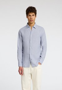 Selected Homme - REGKYLIAN - Shirt - blue fog detailw white Thumbnail Image 1