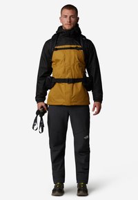 The North Face M QUEST TRICLIMATE JACKET - Giacca outdoor - amber green tnf black