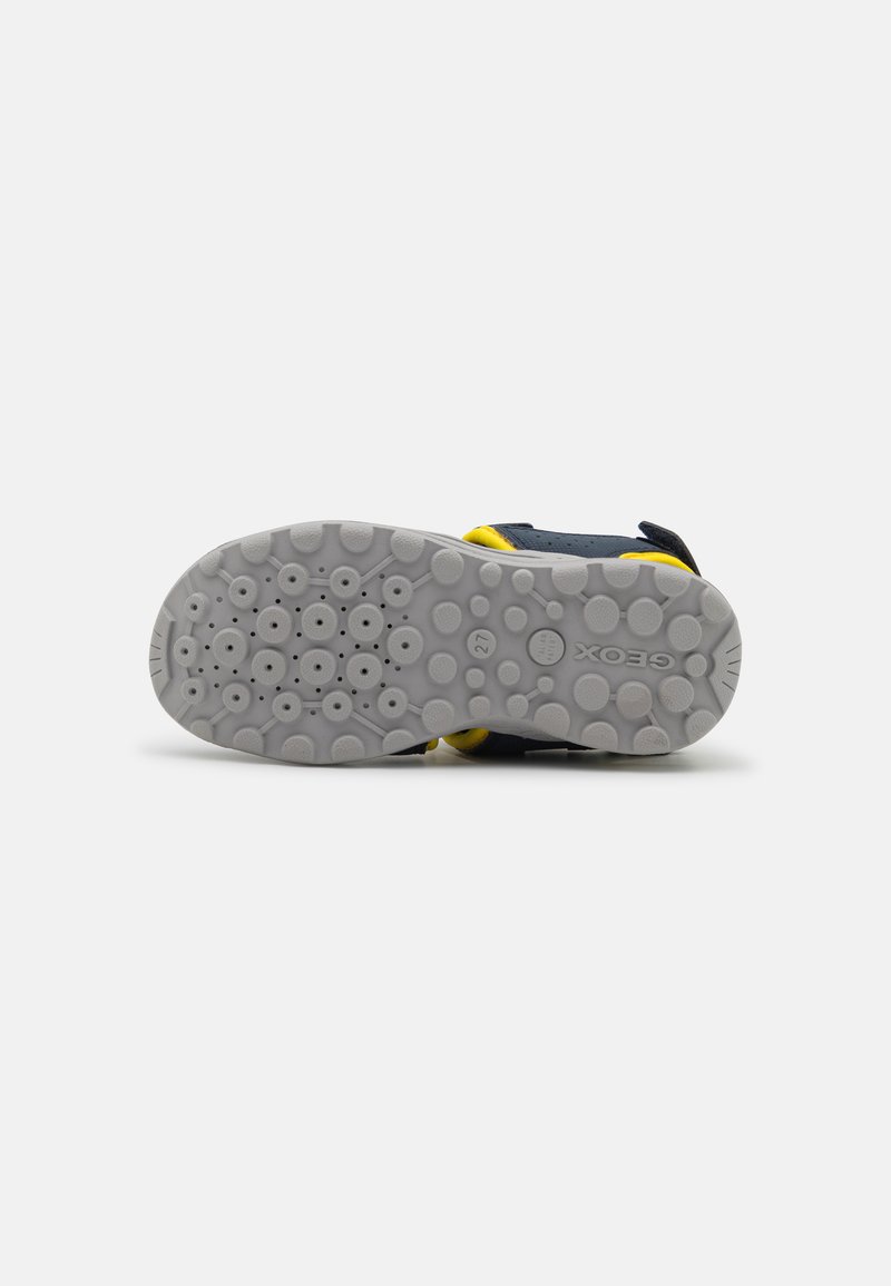 Kinder Riemchensandalen | Geox VANIETT BOY Riemensandalette navy/yellow/dunkelblau - SZ22520 Kinder Riemchensandalen | Geox VANIETT BOY Riemensandalette navy/yellow/dunkelblau - SZ22520