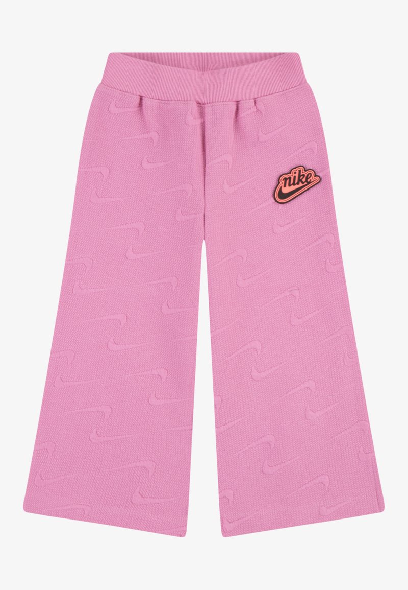 Nike Sportswear NEW IMPRESSIONS WIDE LEG - Spodnji deli trenirk - magic flamingo