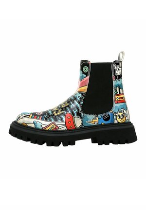 AURA STAY GROOVY HANDGEFERTIGT - Platform ankle boots - mehrfarbig