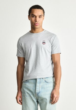 GRAPHIC  - T-shirt imprimé - grey melange