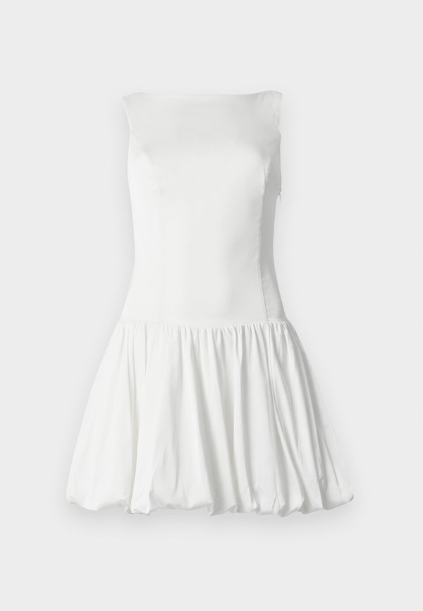 High-Neck Bubble Hem Mini Dress - Cocktail dress / Party dress2