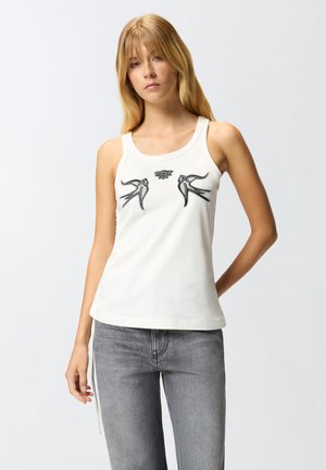 CROCCHETTA TANK  - Débardeur - snow white