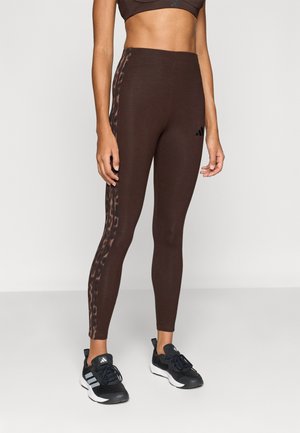 LEG - Legíny - aurora coffee/multicolor