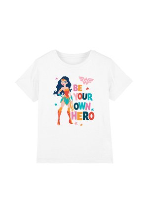 Print T-shirt - white