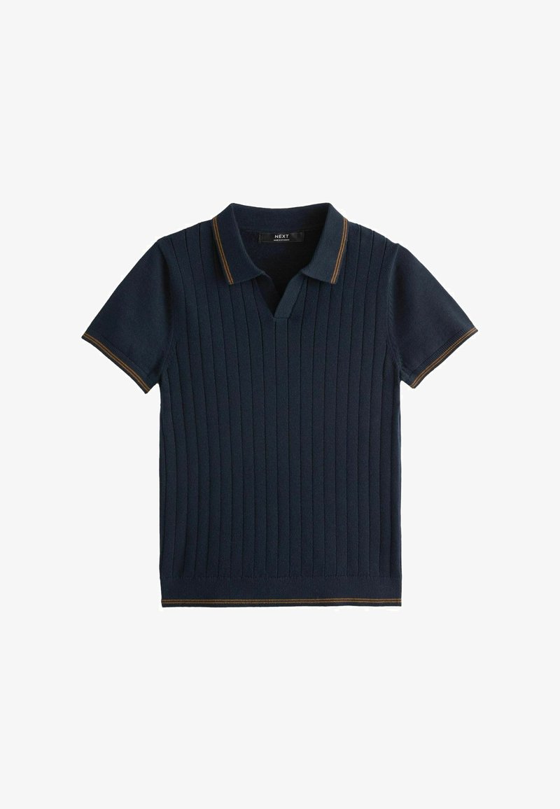 Next SHORT SLEEVE TROPHY NECK - REGULAR FIT - Polosärk - navy
