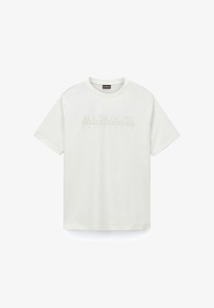 Napapijri, BOLLO SS - Basic T-shirt - white