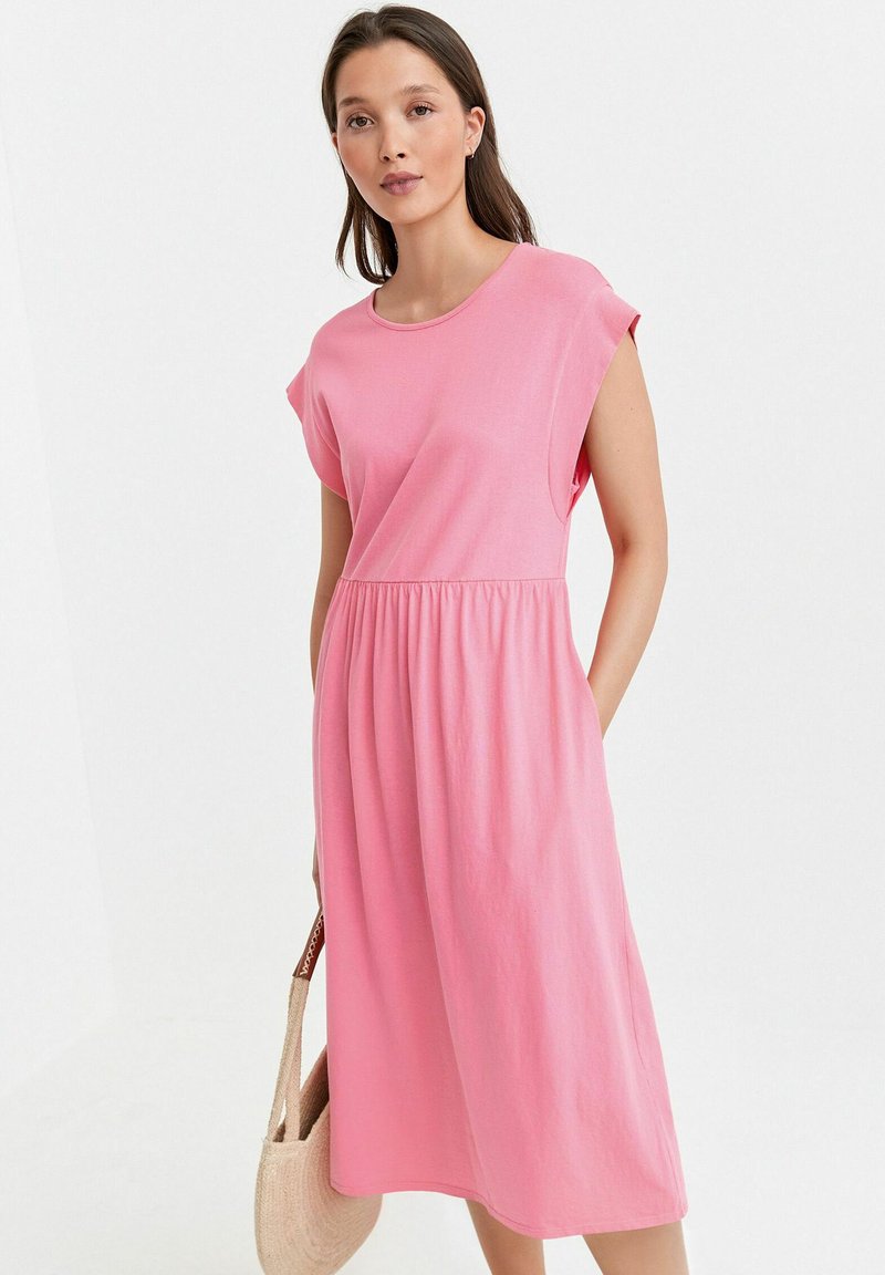 Damen Freizeitkleider | Next DRESS Jerseykleid pink - YQ56614 Damen Freizeitkleider | Next DRESS Jerseykleid pink - YQ56614