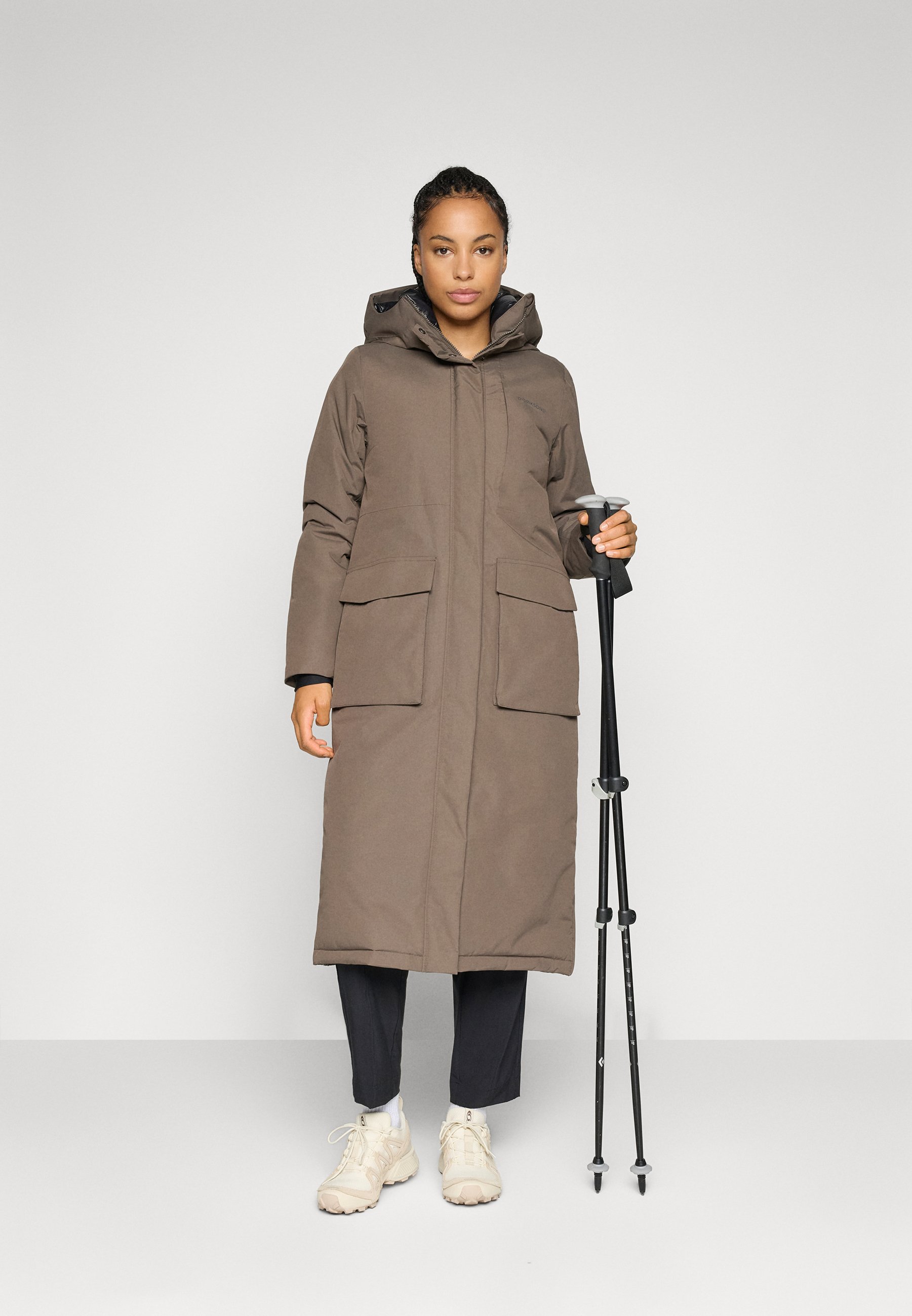 Didriksons LEYA - Parka - mocha brown/light brown - Zalando.co.uk