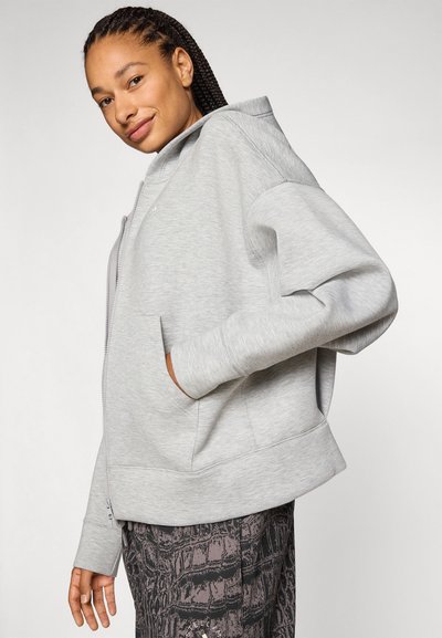 adidas by Stella McCartney SCUBA - Mikina so zipsom - medium grey heather