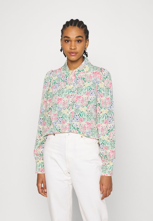 NALA BLOUSE - Button-down blouse - light green