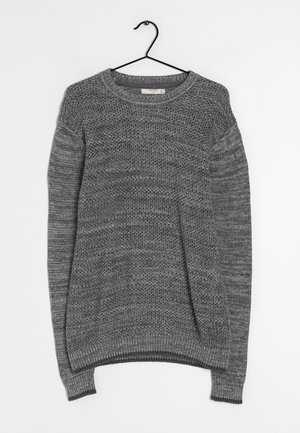 Mango Maglione - mottled dark grey