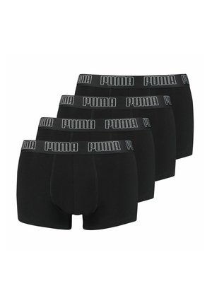 Puma 4ER PACK - Kurze Boxershorts - black