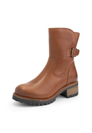 Mysa Boots à talons - cognac