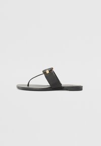 SPADE FLOWER THONG SANDAL - T-pántos szandálok - black