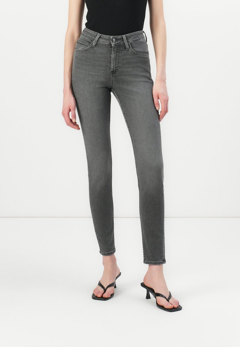 Lee SCARLETT HIGH - Jeans Skinny Fit - shark grey