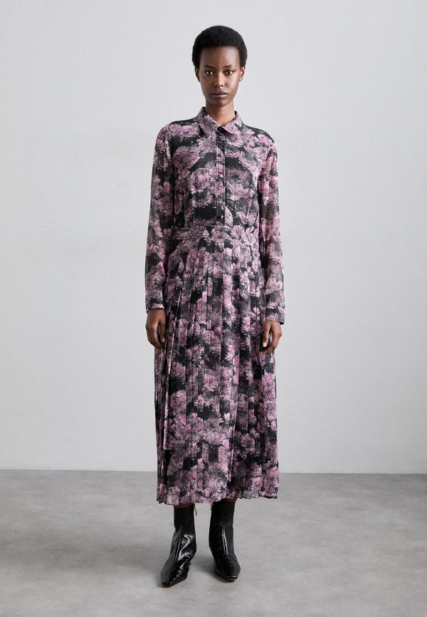 PLEATED DRESS - Blusenkleid