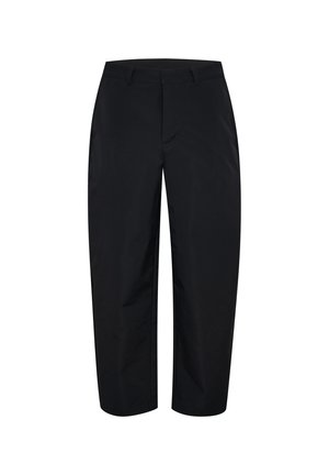 Hummel HUMMEL HMLI-D BARREL LEG TROUSERS UNISEX - Trousers - black