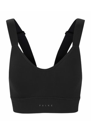 FALKE, TRAINING PERFORM BETTER - T-shirt BH - black