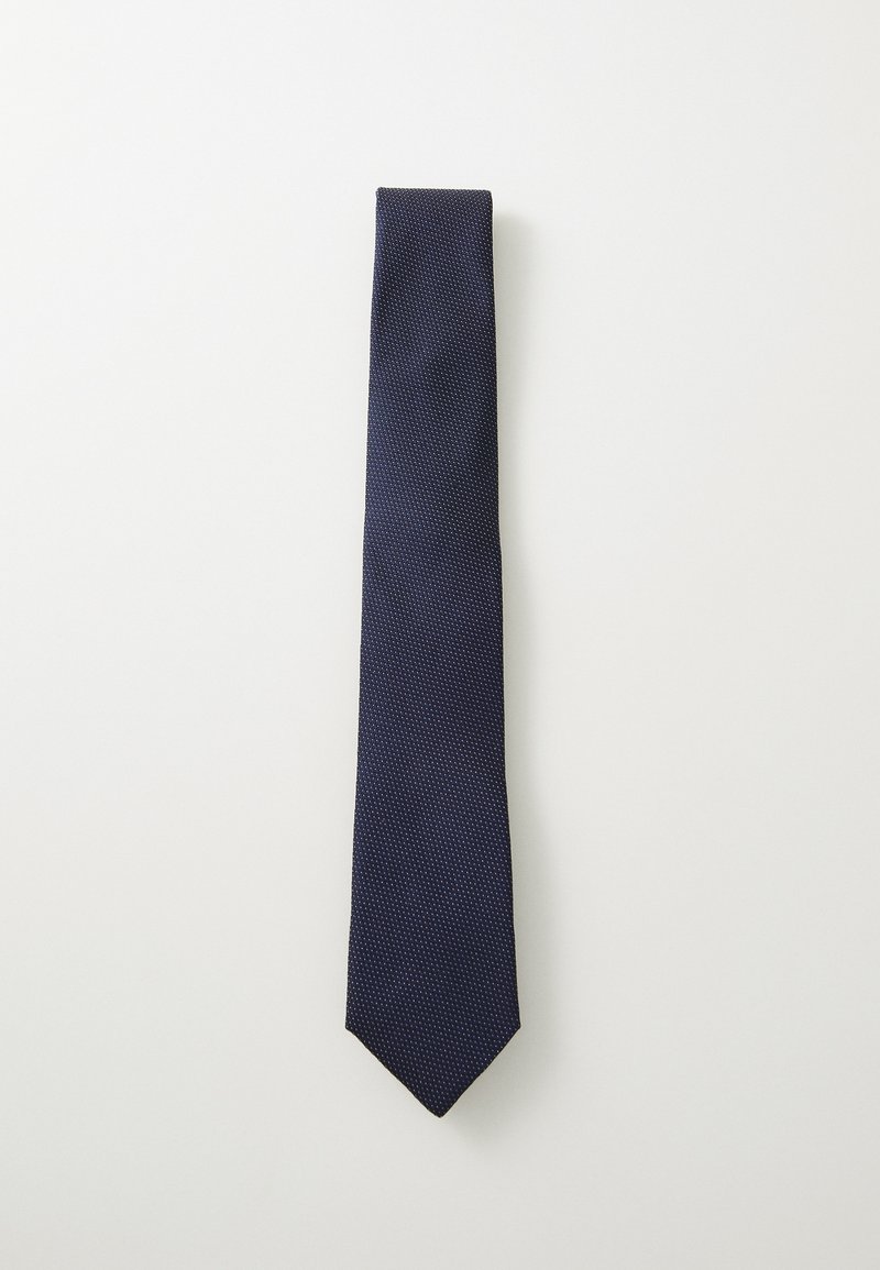 Calvin Klein TONAL STRUCTURE TIE - Tie - night sky