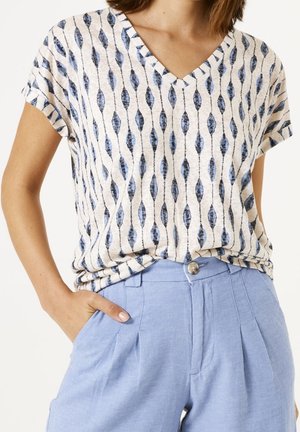 T-shirt print - white