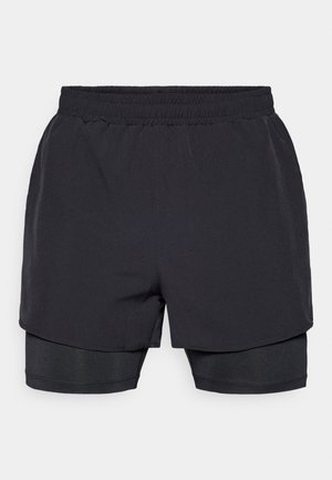 Pier One Sport Sportiniai šortai - black