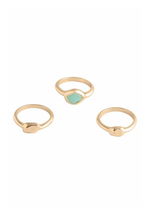 3 PACK - Ring - gold tone