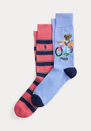 Polo Ralph Lauren POLO BEAR TROUSER SOCK 2-PACK - Strømper - blue