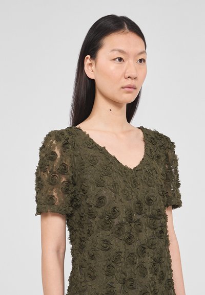 Ida Sjöstedt NICOLE DRESS - Koktel haljina / svečana haljina - deep olive