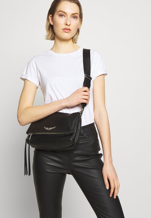 ROCKY STUDS - Cross body bag - noir2