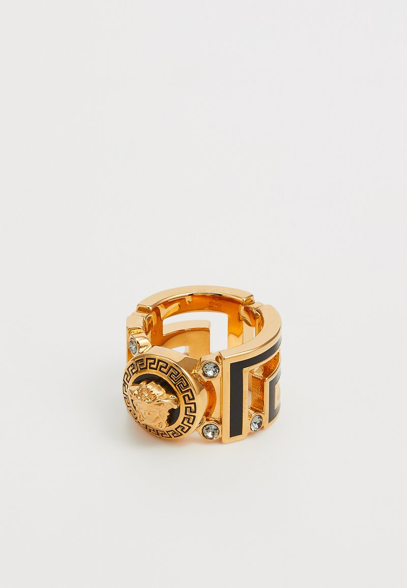 Versace UNISEX - Ring - gold-coloured/black