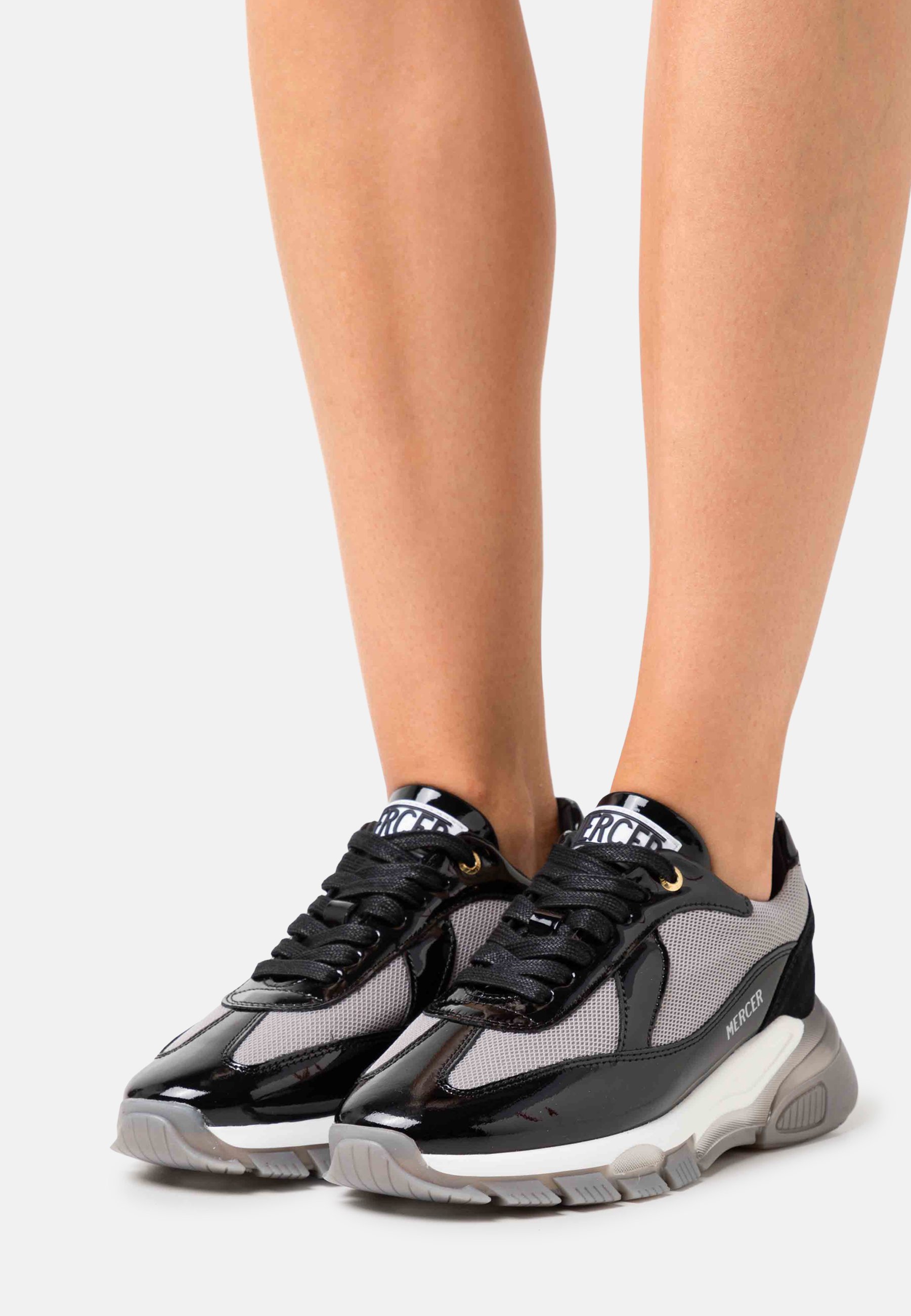 Mercer Amsterdam WOOSTER 2.0 - Sneakers laag - black/zwart - Zalando.nl